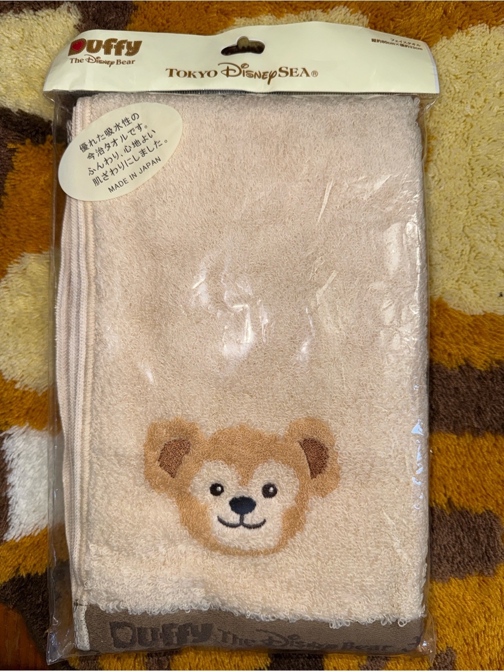 TOKYO DISNEY SEA! Duffy Towel - Made in Japan